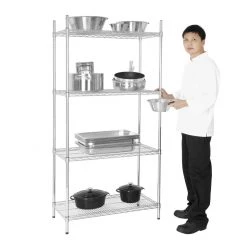 Vogue 4 Tier Wire Shelving Kit 915x460mm -Kitchenware and Knives Sales 1380310