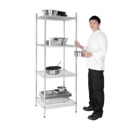 Vogue 4 Tier Wire Tower Unit 610x610mm -Kitchenware and Knives Sales 1380327