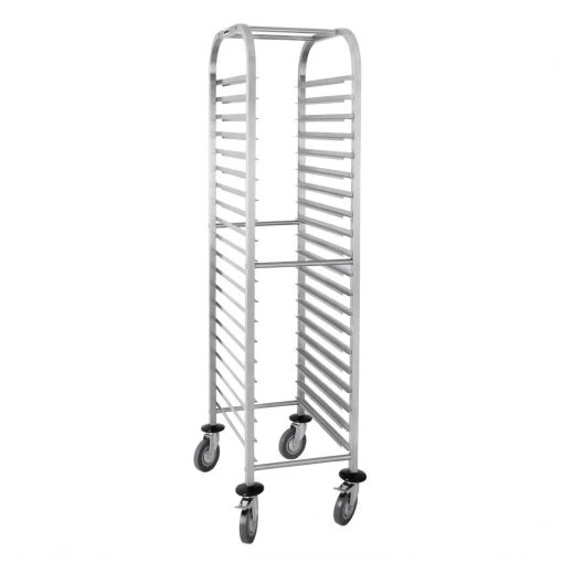 Vogue Gastronorm Racking Trolley 20 Level 2 Vogue Gastronorm Racking Trolley 20 Level -Kitchenware and Knives Sales 1380465
