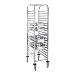 Vogue Gastronorm Racking Trolley 20 Level -Kitchenware and Knives Sales 1380466