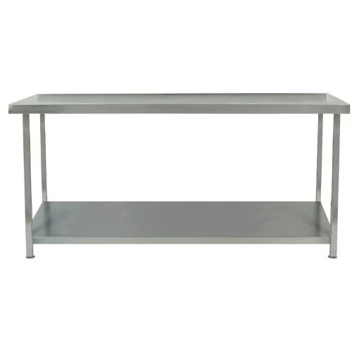 Parry Stainless Steel Centre Table With Undershelf 700(D)mm -Kitchenware and Knives Sales 166607 1