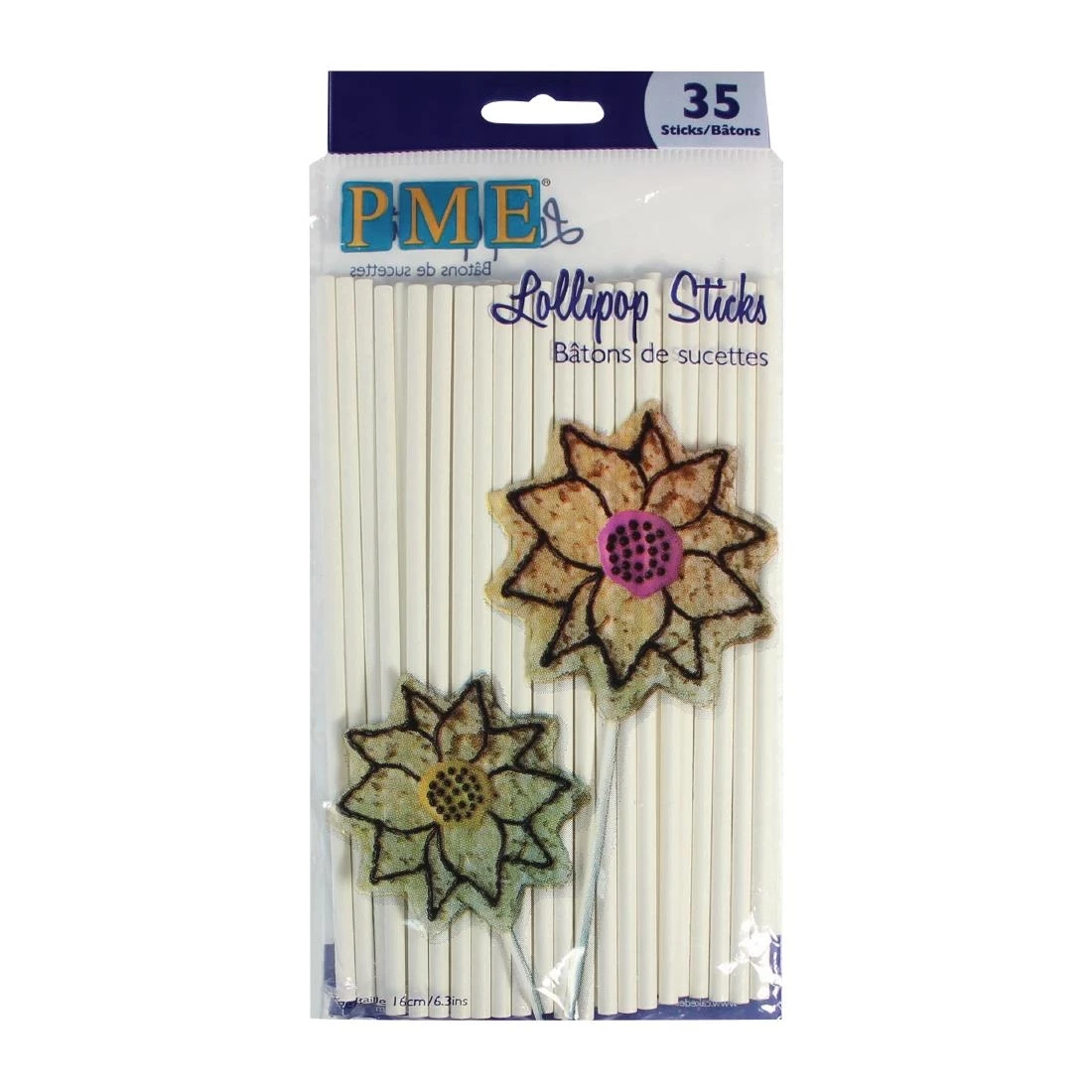 PME Lollipop Sticks (Pack Of 35) 3 PME Lollipop Sticks (Pack Of 35)
