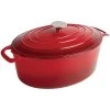 Vogue Red Oval Casserole Dish 5Ltr -Kitchenware and Knives Sales 228812