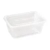 Fiesta Recyclable Plastic Microwavable Containers With Lid Large 1000ml (Pack Of 250) 2 Fiesta Recyclable Plastic Microwavable Containers With Lid Large 1000ml (Pack Of 250) -Kitchenware and Knives Sales 344481