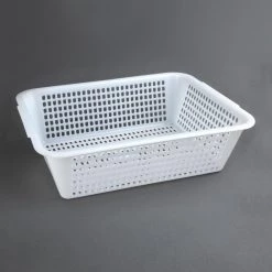 Vogue Square Colander White 357mm