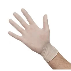 Non Branded Powdered Latex Gloves (Pack Of 100)