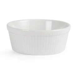 Olympia Whiteware Round Pie Dishes 134mm (Pack Of 6) -Kitchenware and Knives Sales c042 2 olympia ww b2