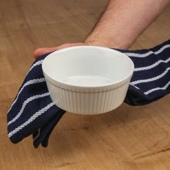 Olympia Whiteware Round Pie Dishes 134mm (Pack Of 6) -Kitchenware and Knives Sales c042 ls