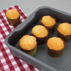 Vogue Anodised Aluminium Roasting Dish 370mm -Kitchenware and Knives Sales c058 voguebakingdishhardanodised5