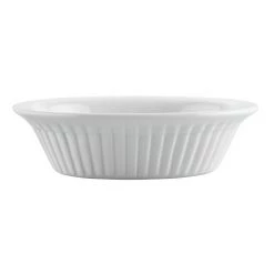 Olympia Whiteware Oval Pie Dishes 170mm (Pack Of 6)