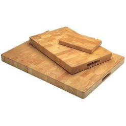 Vogue Rectangular Wooden Chopping Board Small -Kitchenware and Knives Sales c461 wooden chopping boards