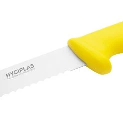 Hygiplas Serrated Slicer Yellow 30.5cm -Kitchenware and Knives Sales c811 3