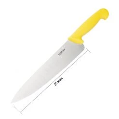 Hygiplas Chef Knife Yellow 25.5cm -Kitchenware and Knives Sales c816 5