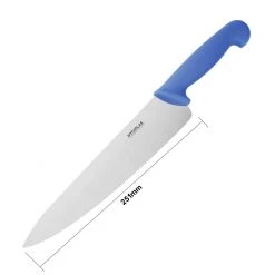 Hygiplas Chefs Knife Blue 25.5cm -Kitchenware and Knives Sales c850 5