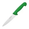Hygiplas Chef Knife Green 16cm 1 Hygiplas Chef Knife Green 16cm -Kitchenware and Knives Sales c864 cooksknifegreen1