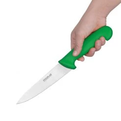 Hygiplas Chef Knife Green 16cm -Kitchenware and Knives Sales c864 cooksknifegreen2