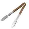 Hygiplas Colour Coded Brown Serving Tongs 11" -Kitchenware and Knives Sales cb158 servingtongbrown1