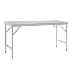 Vogue Stainless Steel Folding Table 1800mm