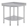 Vogue Stainless Steel Corner Table 600mm -Kitchenware and Knives Sales cb907 2