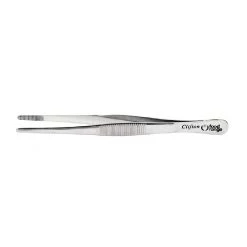 Clifton Food Range Stainless Steel Round Tip Micro Tweezers 160mm