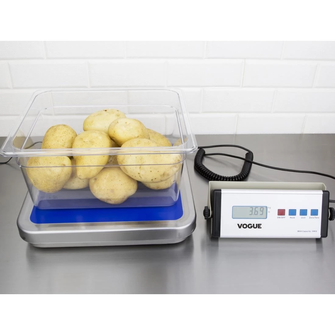 Vogue Electric Bench Scales 30kg 7 Vogue Electric Bench Scales 30kg - Image 5