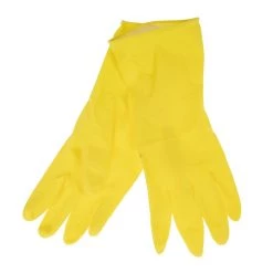 Jantex Latex Household Glove Yellow -Kitchenware and Knives Sales cd793 s new21 2379