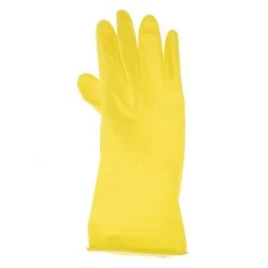 Jantex Latex Household Glove Yellow -Kitchenware and Knives Sales cd793 s new21 2381