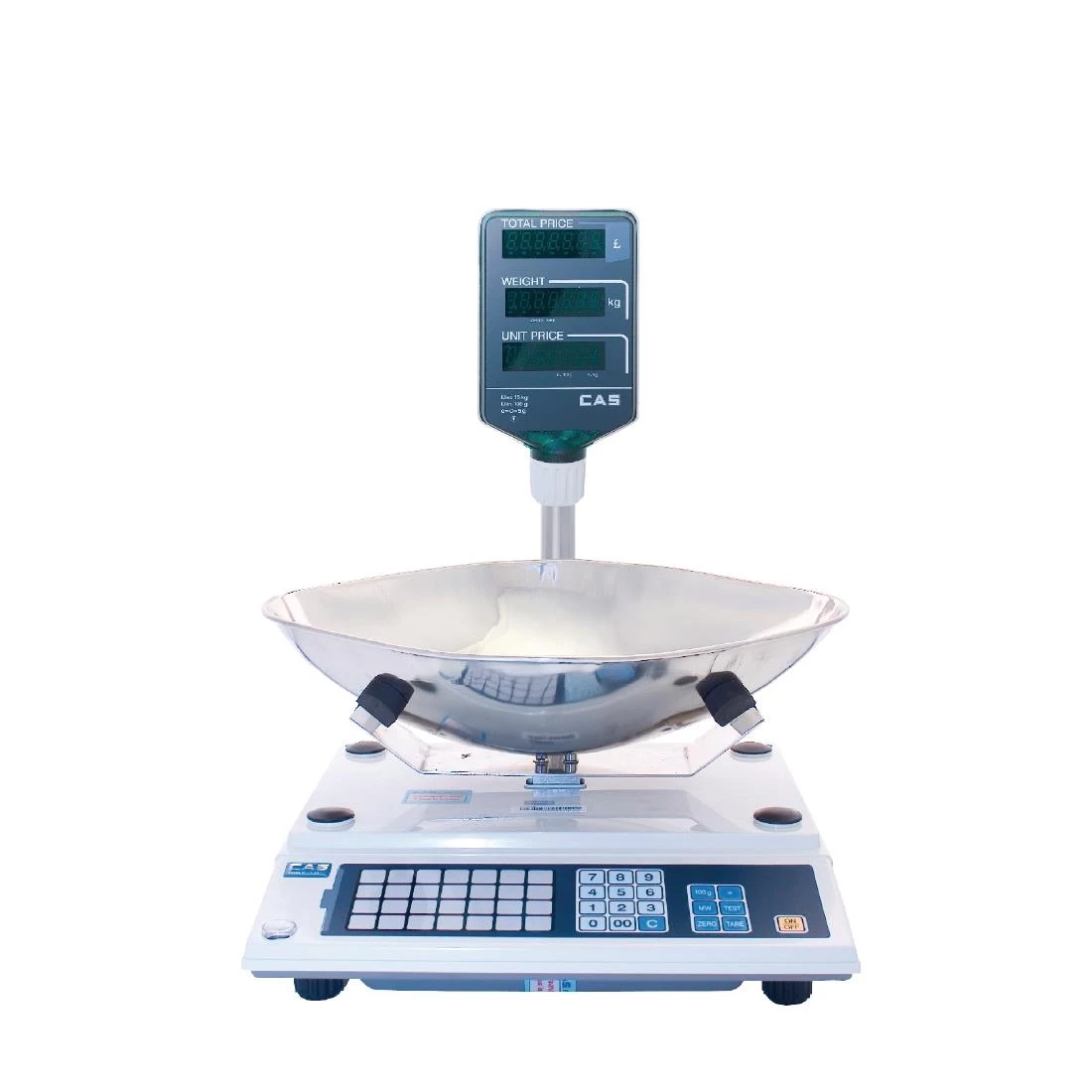 CAS Retail Scales With Scoop 15kg 3 CAS Retail Scales With Scoop 15kg