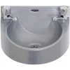 Basix Polycarbonate Hand Wash Basin Grey -Kitchenware and Knives Sales ce986 y polycarb grey basin