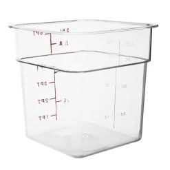 Hygiplas Polycarbonate Square Storage Container 3.5Ltr -Kitchenware and Knives Sales cf021 2