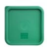 Hygiplas Square Food Storage Container Lid Green -Kitchenware and Knives Sales cf047 1new