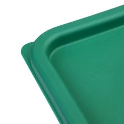 Hygiplas Square Food Storage Container Lid Green -Kitchenware and Knives Sales cf047 4new