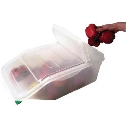 Araven Polypropylene 1/1 Gastronorm Ingredient Bin 22Ltr -Kitchenware and Knives Sales cg041 y 2 first in