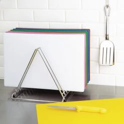 Hygiplas Heavy Duty Chopping Board Rack 7 Slots -Kitchenware and Knives Sales ch052 5