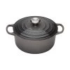 Le Creuset Flint Round Casserole -Kitchenware and Knives Sales ch226 primary