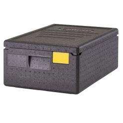 Cambro Cam GoBox Full-Size Top Loader 4" Deep Black
