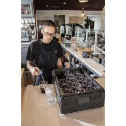 Cambro Cam GoBox Full-Size Top Loader 4" Deep Black 9 Cambro Cam GoBox Full-Size Top Loader 4" Deep Black -Kitchenware and Knives Sales cj115 2