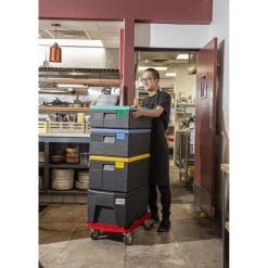 Cambro Cam GoBox Full-Size Top Loader 4" Deep Black 10 Cambro Cam GoBox Full-Size Top Loader 4" Deep Black -Kitchenware and Knives Sales cj115 5