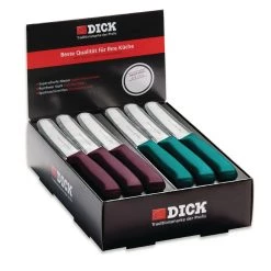 Dick Countertop 40 Piece Utility Knife Box Purple And Turquoise