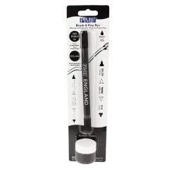 PME Brush And Fine Pen Black