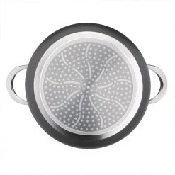 Vogue Anodised Aluminium Non Stick Casserole Pan 240mm -Kitchenware and Knives Sales cn950 1