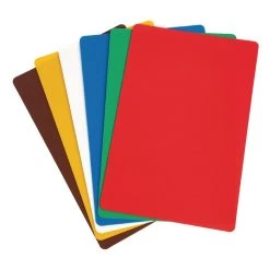 Hygiplas Colour Coded Chopping Mats Set Standard (Pack Of 6)
