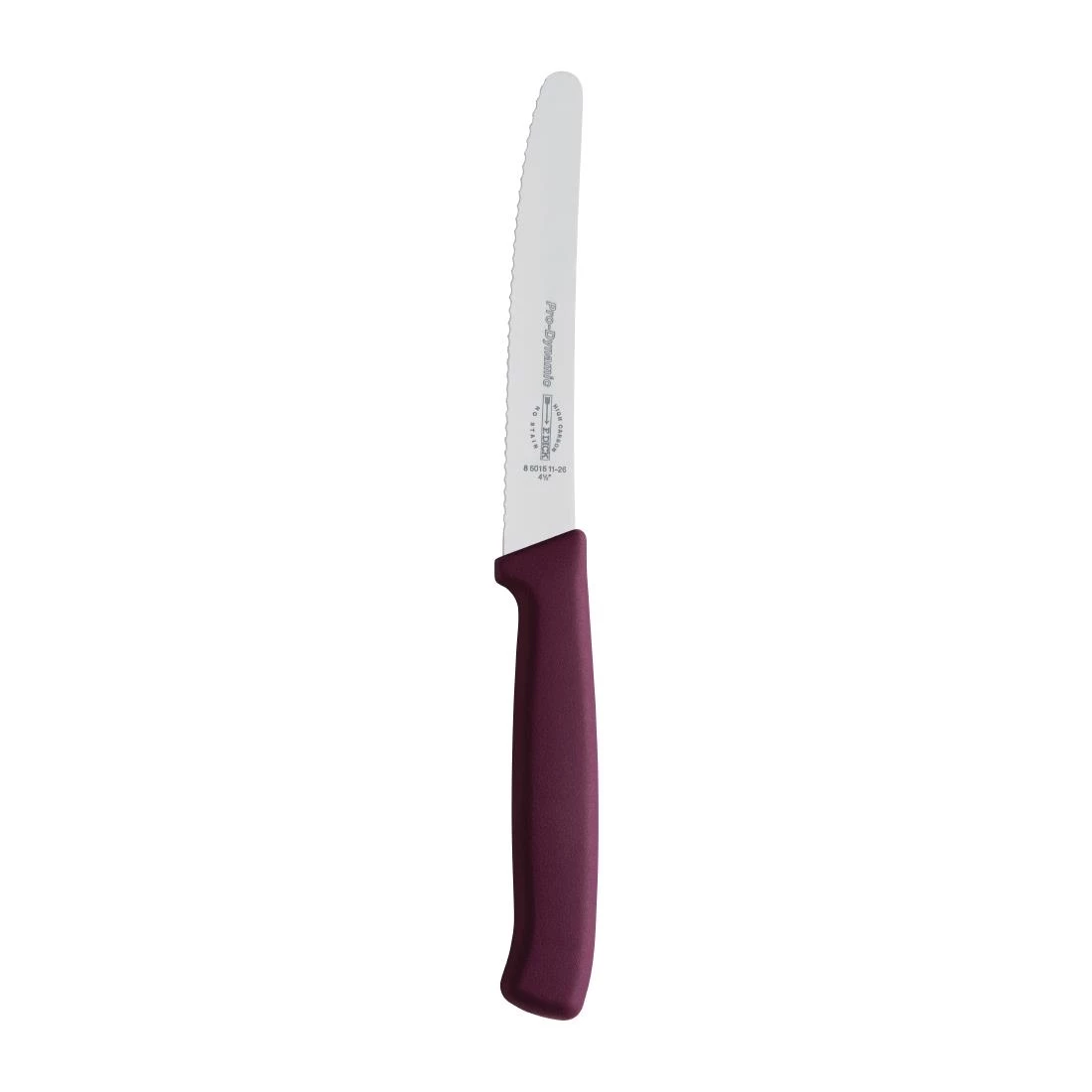 Dick Pro Dynamic Serrated Utility Knife Purple 11cm 4 Dick Pro Dynamic Serrated Utility Knife Purple 11cm - Image 2