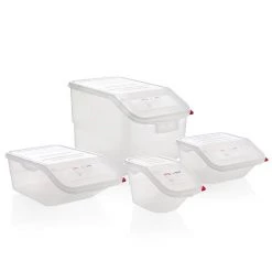 Araven Polypropylene 1/1 Gastronorm Ingredient Bin 22Ltr -Kitchenware and Knives Sales cr975 cg042 cg041 cg043