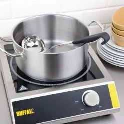 Vogue Black Handled Ladle 340mm -Kitchenware and Knives Sales cs001 ls1