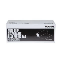 Vogue Anti-Slip Disposable Blue Piping Bags (Pack Of 100) -Kitchenware and Knives Sales cs803 bags584