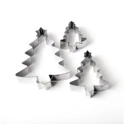Schneider Christmas Tree Cutters (Pack Of 3) -Kitchenware and Knives Sales cw344 pastrycutterset3
