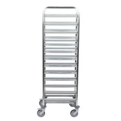 Matfer Bourgeat 12 Tray Cafeteria Trolley Grey -Kitchenware and Knives Sales cx726 new22 03