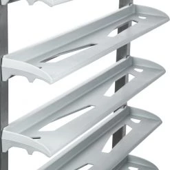 Matfer Bourgeat 12 Tray Cafeteria Trolley Grey -Kitchenware and Knives Sales cx726 new22 04