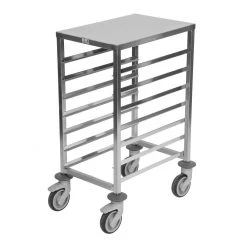 Matfer Bourgeat 7 Level GN Racking Trolley 1/1GN -Kitchenware and Knives Sales cx727 new22 1